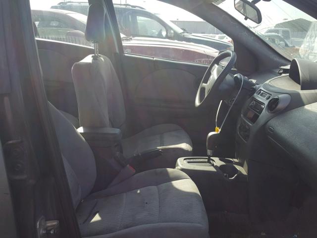1G8AJ52F85Z162598 - 2005 SATURN ION LEVEL SILVER photo 5