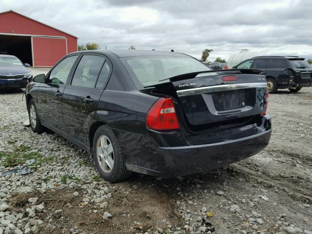 1G1ZT54835F284555 - 2005 CHEVROLET MALIBU LS 黑色 照片 3