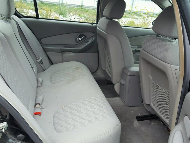 1G1ZT54835F284555 - 2005 CHEVROLET MALIBU LS 黑色 照片 6