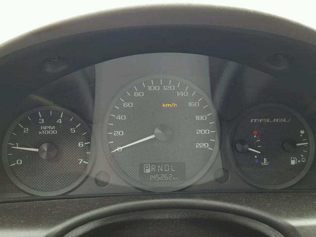 1G1ZT54835F284555 - 2005 CHEVROLET MALIBU LS 黑色 照片 8