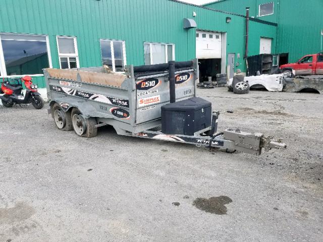 2RYDAA2J9EM005265 - 2014 TRAIL KING TRAILER GRAY photo 1