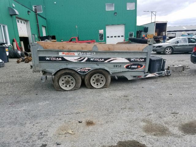 2RYDAA2J9EM005265 - 2014 TRAIL KING TRAILER GRAY photo 6