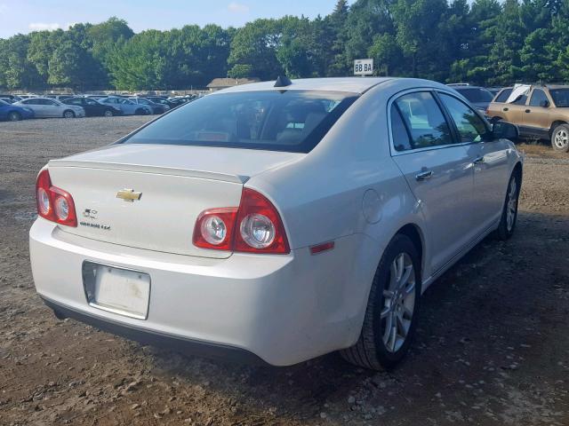 1G1ZE5E03CF319868 - 2012 CHEVROLET MALIBU LTZ თეთრი ფოტო 4