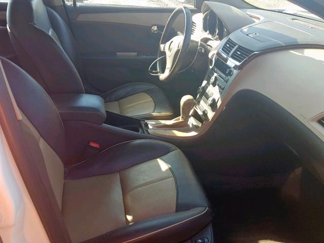1G1ZE5E03CF319868 - 2012 CHEVROLET MALIBU LTZ თეთრი ფოტო 5