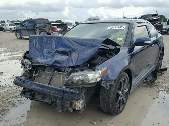 JTKJF5C71C3036672 - 2012 TOYOTA SCION TC 蓝色 照片 2