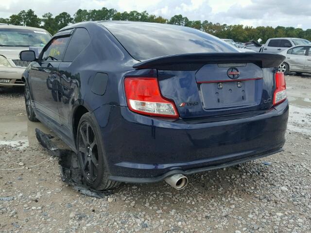 JTKJF5C71C3036672 - 2012 TOYOTA SCION TC 蓝色 照片 3