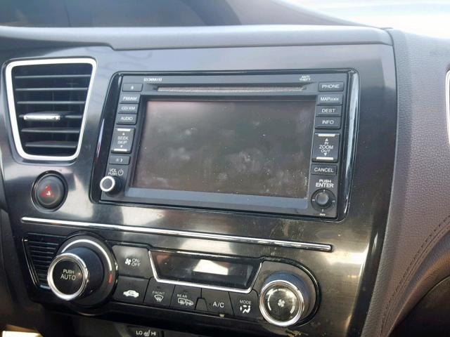 19XFB2F98DE238519 - 2013 HONDA CIVIC EXL 银色 照片 10