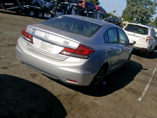 19XFB2F98DE238519 - 2013 HONDA CIVIC EXL 银色 照片 4