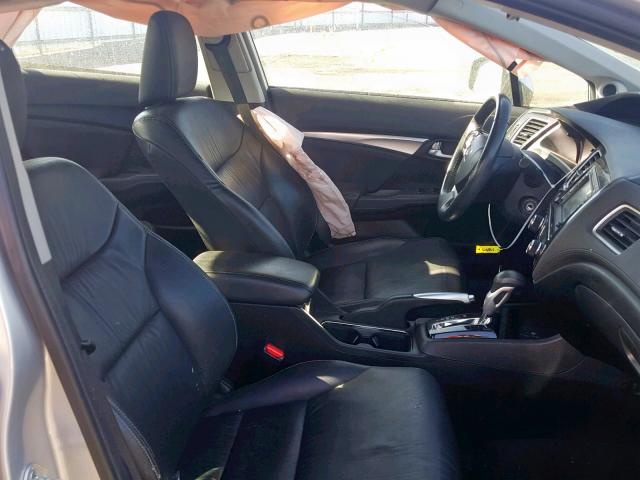 19XFB2F98DE238519 - 2013 HONDA CIVIC EXL 银色 照片 5