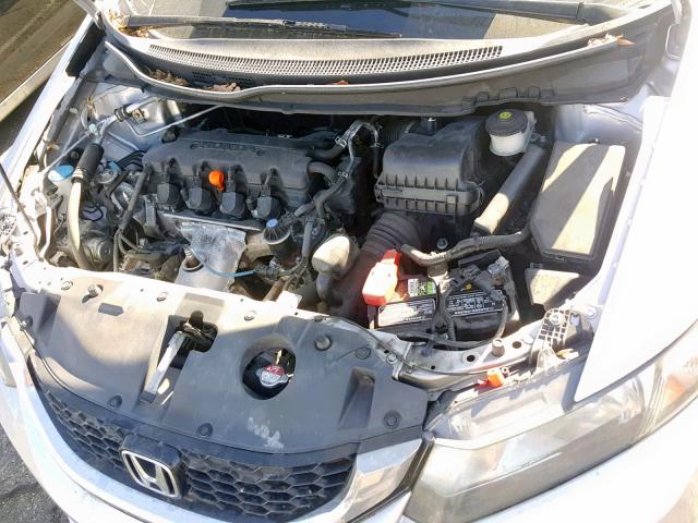 19XFB2F98DE238519 - 2013 HONDA CIVIC EXL 银色 照片 7