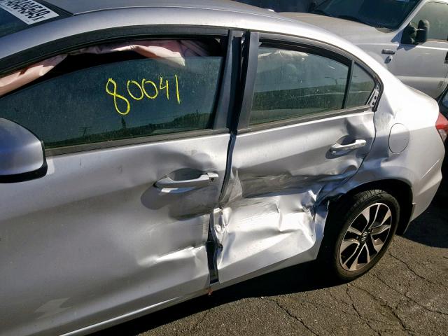 19XFB2F98DE238519 - 2013 HONDA CIVIC EXL 银色 照片 9