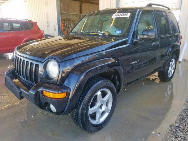 1J4GK58K24W299273 - 2004 JEEP LIBERTY LI BLACK photo 2