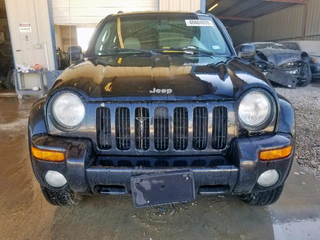 1J4GK58K24W299273 - 2004 JEEP LIBERTY LI BLACK photo 9