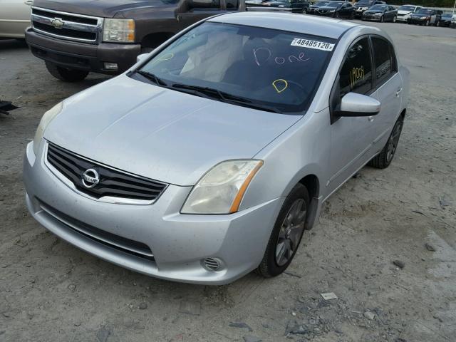 3N1AB6AP6BL652854 - 2011 NISSAN SENTRA 2.0 SILVER photo 2