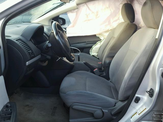 3N1AB6AP6BL652854 - 2011 NISSAN SENTRA 2.0 SILVER photo 5