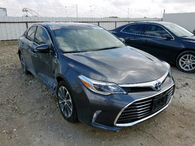 4T1BD1EB9GU057020 - 2016 TOYOTA AVALON HYB GRAY photo 1