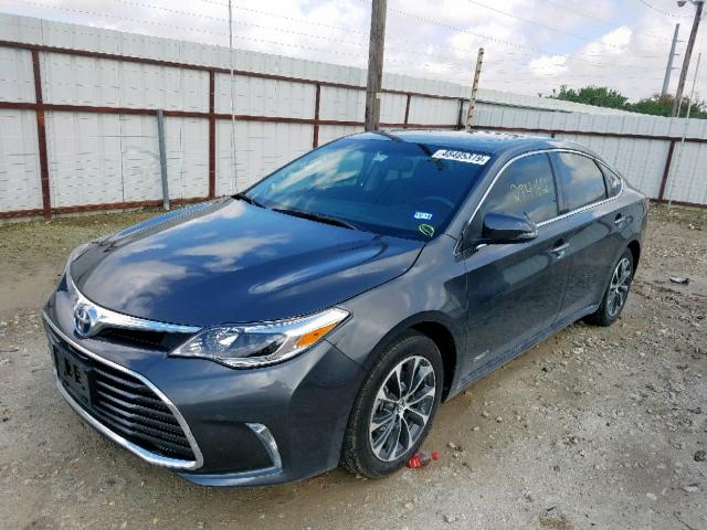 4T1BD1EB9GU057020 - 2016 TOYOTA AVALON HYB GRAY photo 2