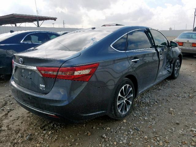 4T1BD1EB9GU057020 - 2016 TOYOTA AVALON HYB GRAY photo 4