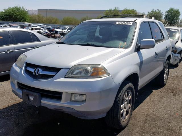 2HNYD18874H541730 - 2004 ACURA MDX TOURIN WHITE photo 2