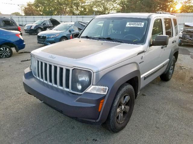 1J4PN3GKXAW148366 - 2010 JEEP LIBERTY RE SILVER photo 2