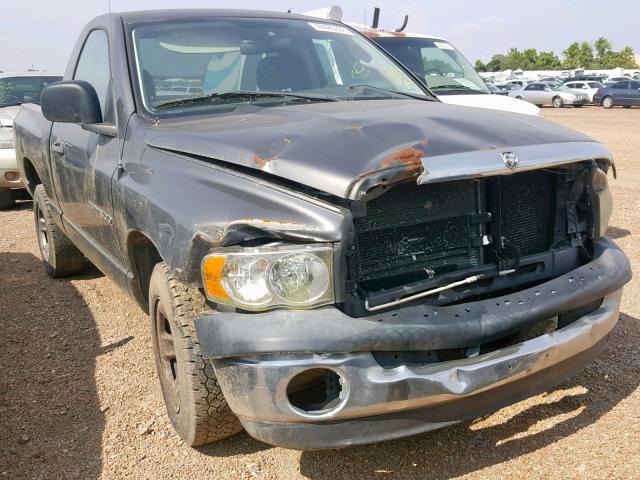 1D7HA16N73J513386 - 2003 DODGE RAM 1500 S GRAY photo 1