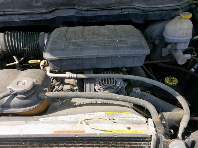 1D7HA16N73J513386 - 2003 DODGE RAM 1500 S GRAY photo 7