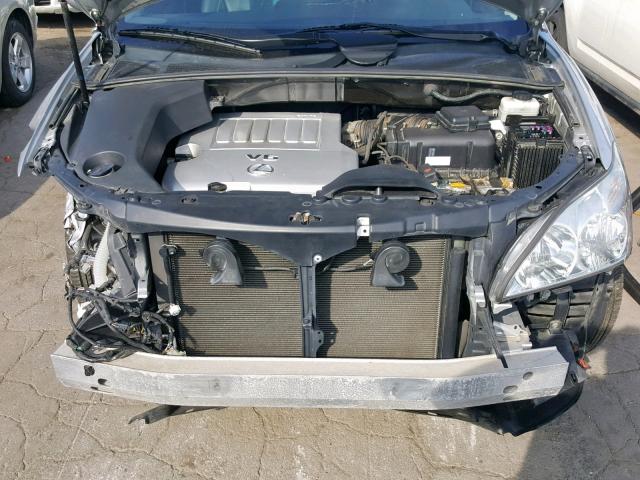 2T2HK31U99C118529 - 2009 LEXUS RX 350 SILVER photo 7