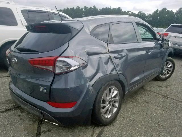 KM8J3CA24GU051853 - 2016 HYUNDAI TUCSON LIM GRAY photo 4