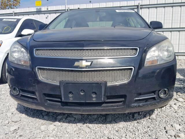 1G1ZK577194130952 - 2009 CHEVROLET MALIBU LTZ შავი ფოტო 9