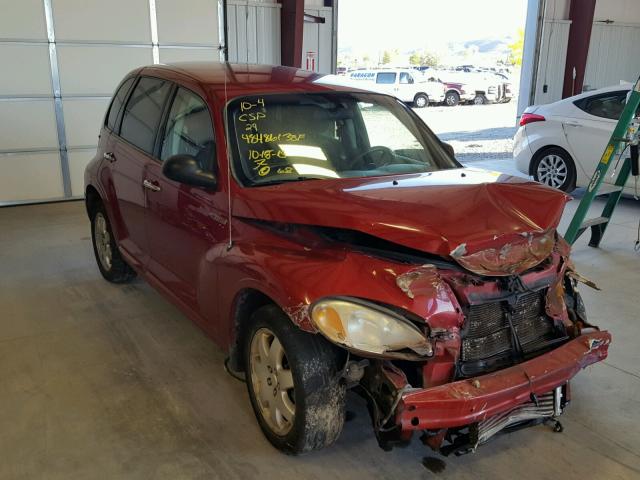 3C4FY58814T209265 - 2004 CHRYSLER PT CRUISER RED photo 1