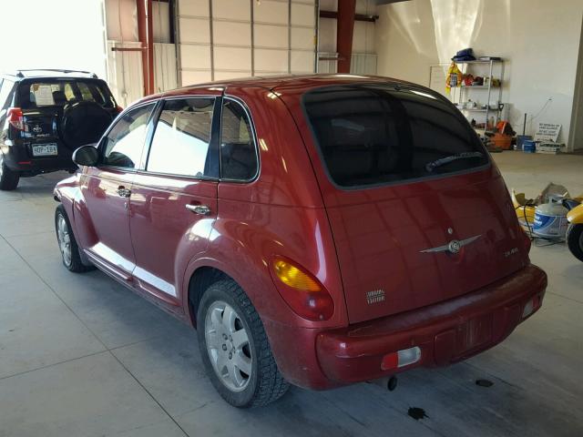 3C4FY58814T209265 - 2004 CHRYSLER PT CRUISER RED photo 3