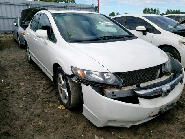 2HGFA1F66AH041093 - 2010 HONDA CIVIC LX-S თეთრი ფოტო 1
