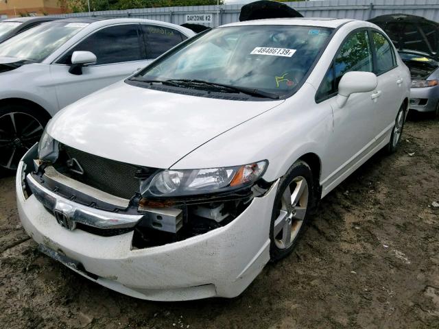 2HGFA1F66AH041093 - 2010 HONDA CIVIC LX-S თეთრი ფოტო 2