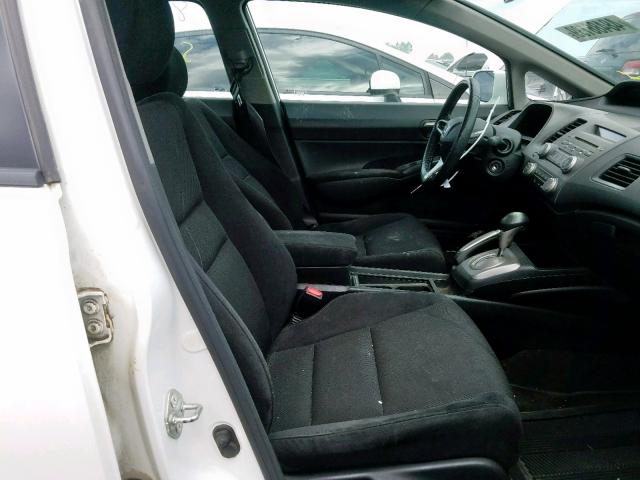 2HGFA1F66AH041093 - 2010 HONDA CIVIC LX-S თეთრი ფოტო 5