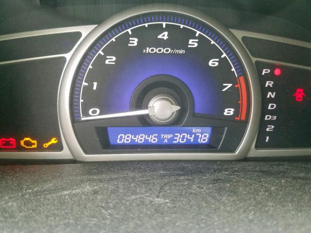 2HGFA1F66AH041093 - 2010 HONDA CIVIC LX-S თეთრი ფოტო 8