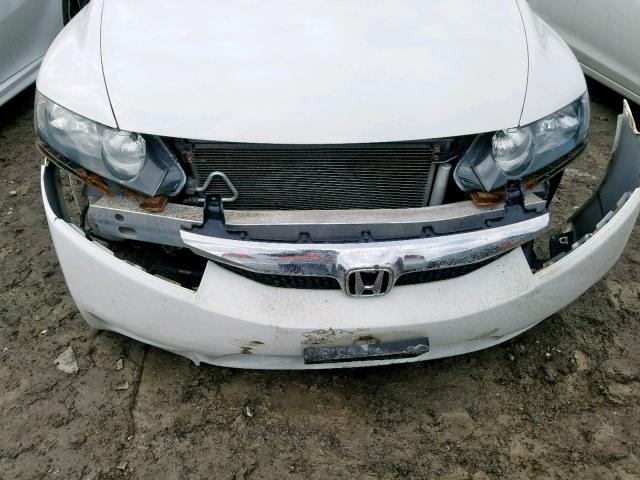 2HGFA1F66AH041093 - 2010 HONDA CIVIC LX-S თეთრი ფოტო 9