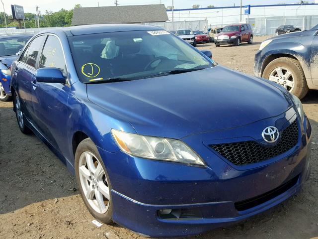 4T1BE46K47U034404 - 2007 TOYOTA CAMRY NEW BLUE photo 1