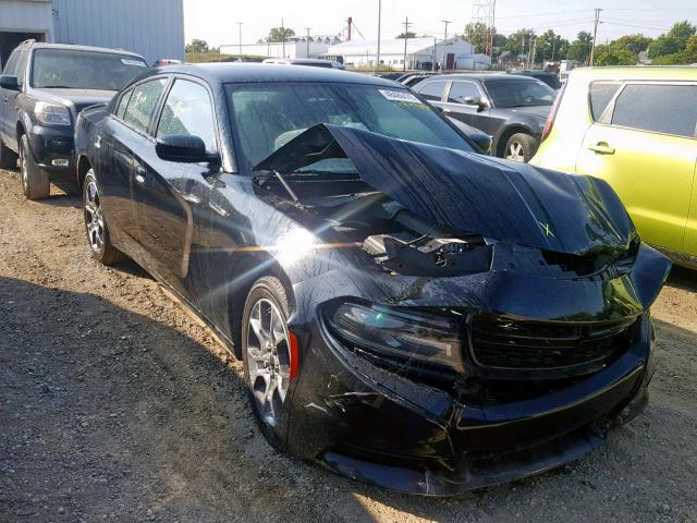 2C3CDXJG3GH130225 - 2016 DODGE CHARGER SX BLACK photo 1