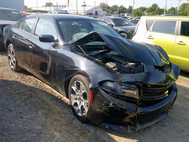 2C3CDXJG3GH130225 - 2016 DODGE CHARGER SX BLACK photo 9