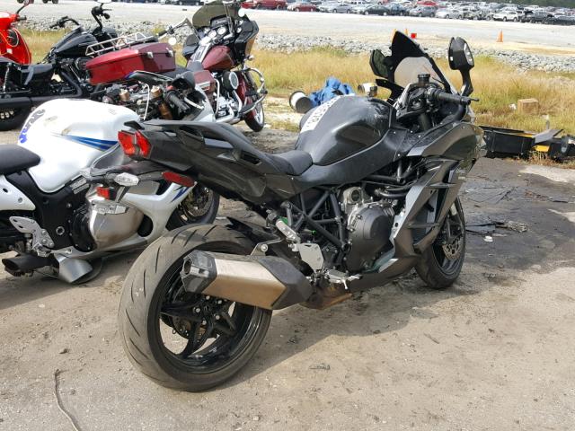 JKBZXVA13JA001572 - 2018 KAWASAKI ZX1002 A GRAY photo 4