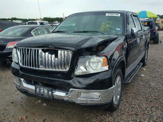 5LTPW16526FJ08077 - 2006 LINCOLN MARK LT BLACK photo 2