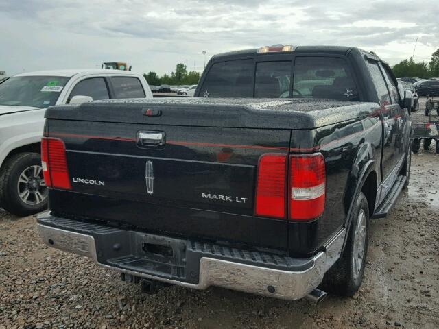 5LTPW16526FJ08077 - 2006 LINCOLN MARK LT BLACK photo 4