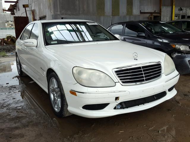 WDBNG74J73A365060 - 2003 MERCEDES-BENZ S 55 AMG WHITE photo 1