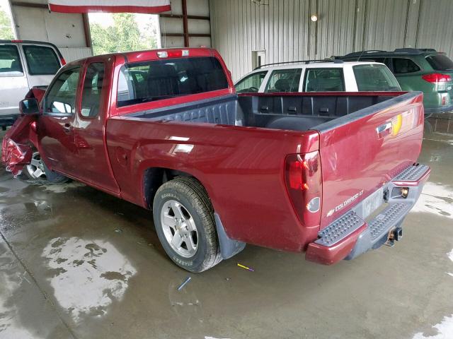 1GCESCF91B8107389 - 2011 CHEVROLET COLORADO L RED photo 3