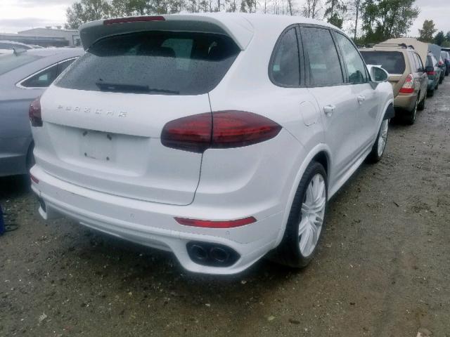 WP1AD2A28GLA75668 - 2016 PORSCHE CAYENNE GT WHITE photo 4