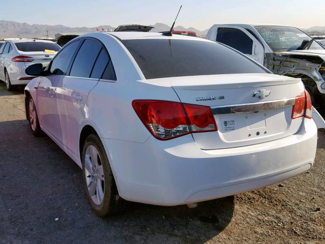 1G1P75SZ2E7200081 - 2014 CHEVROLET CRUZE WHITE photo 3