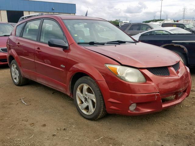 5Y2SM62873Z472005 - 2003 PONTIAC VIBE MAROON photo 1