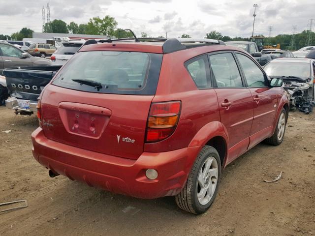 5Y2SM62873Z472005 - 2003 PONTIAC VIBE MAROON photo 4