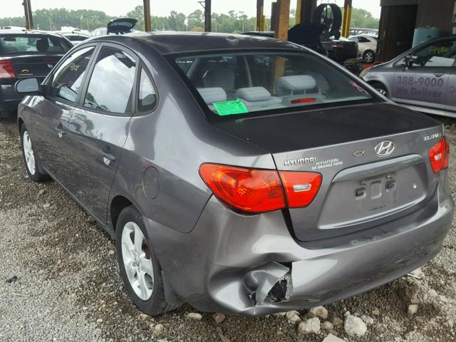 KMHDU46D28U363441 - 2008 HYUNDAI ELANTRA GL GRAY photo 3