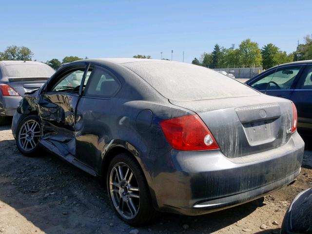 JTKDE177X70201337 - 2007 TOYOTA SCION TC ნაცრისფერი ფოტო 3